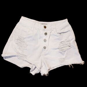 2/$20 Urban White Denim Jeans Shorts Size: 26"